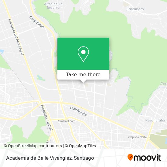 Academia de Baile Vivanglez map