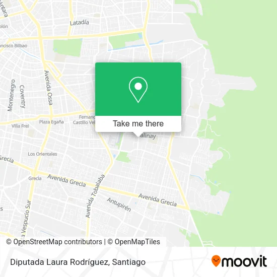 Diputada Laura Rodríguez map
