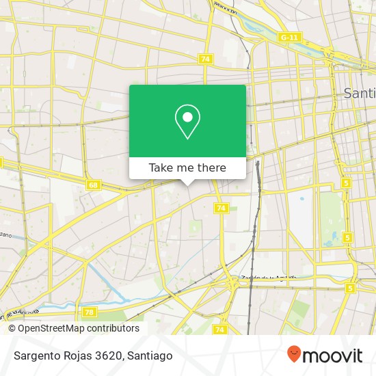 Sargento Rojas 3620 map