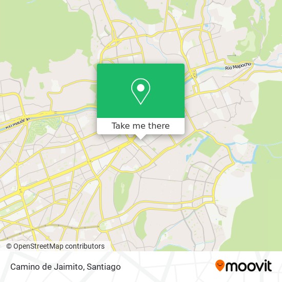 Camino de Jaimito map