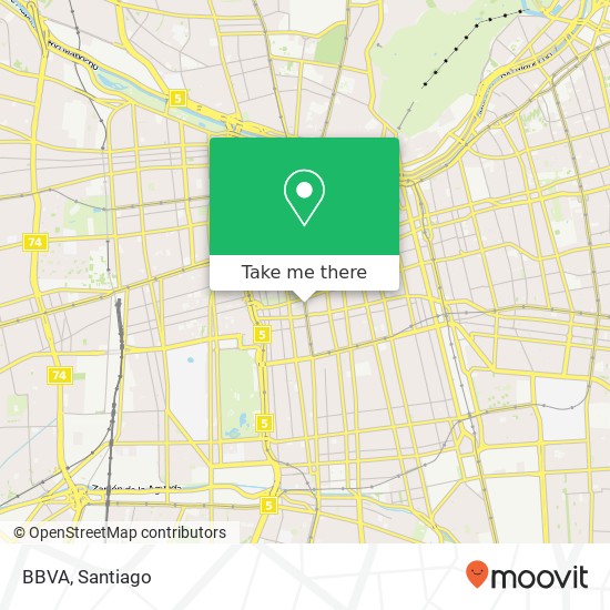 BBVA map