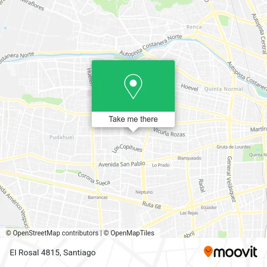 El Rosal 4815 map