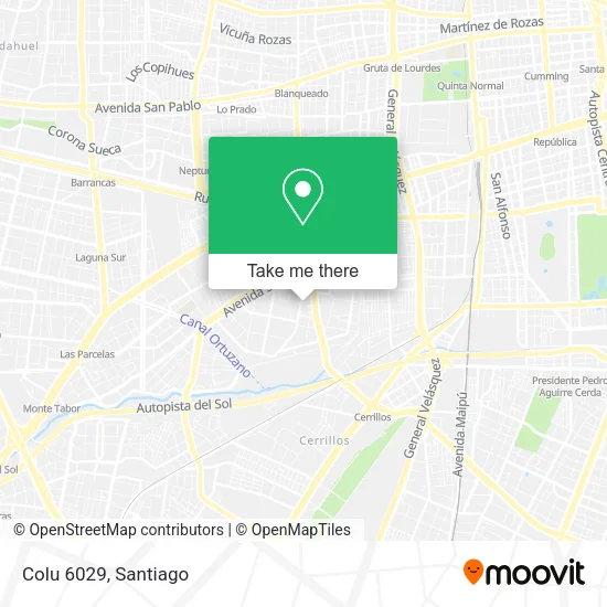 Colu 6029 map