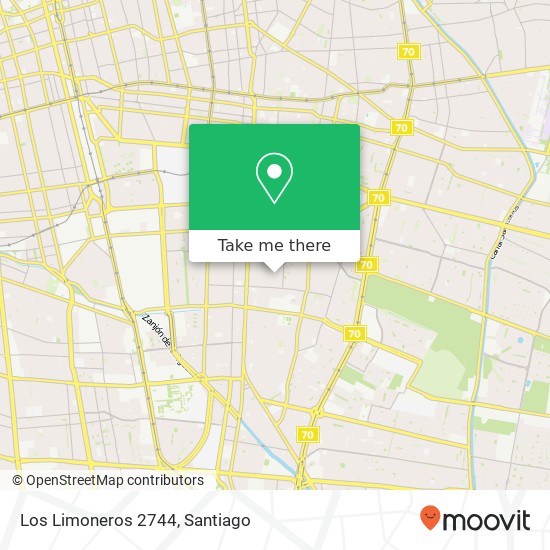 Los Limoneros 2744 map