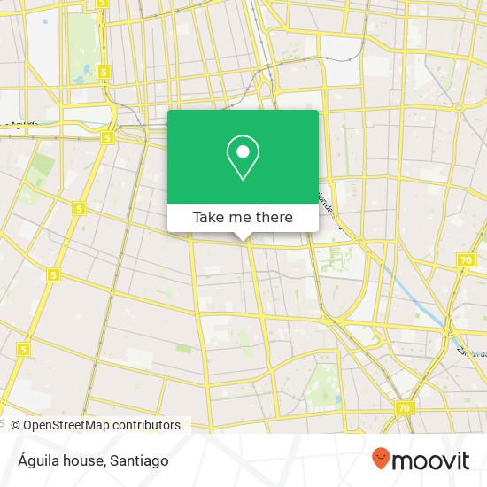 Águila house map