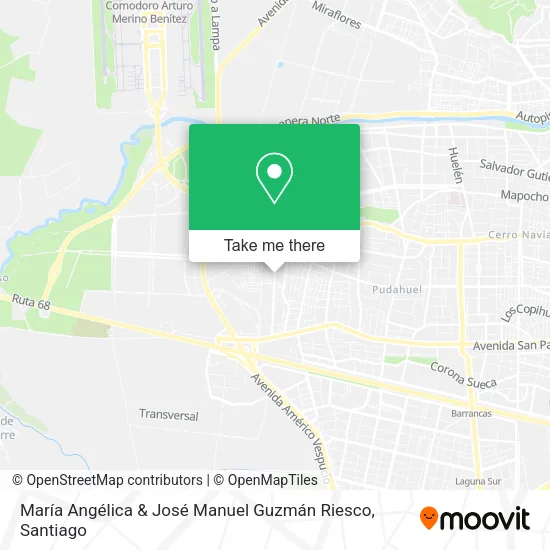 María Angélica & José Manuel Guzmán Riesco map