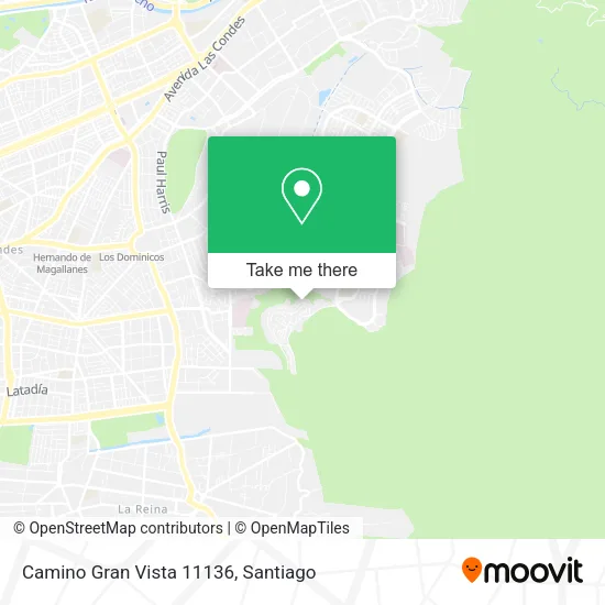 Camino Gran Vista 11136 map