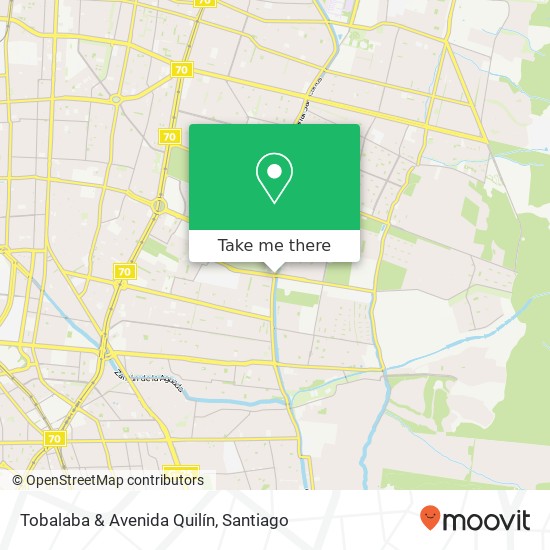 Tobalaba & Avenida Quilín map