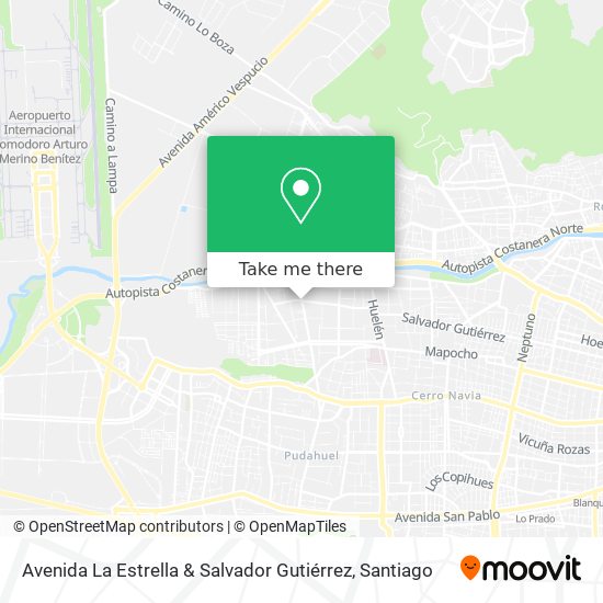 Avenida La Estrella & Salvador Gutiérrez map