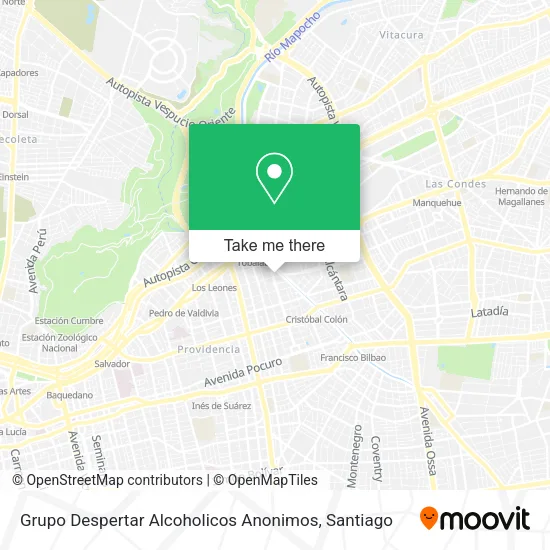 Grupo Despertar Alcoholicos Anonimos map