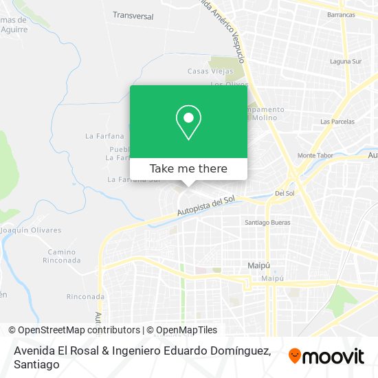 Avenida El Rosal & Ingeniero Eduardo Domínguez map
