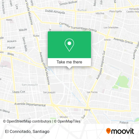 El Connotado map