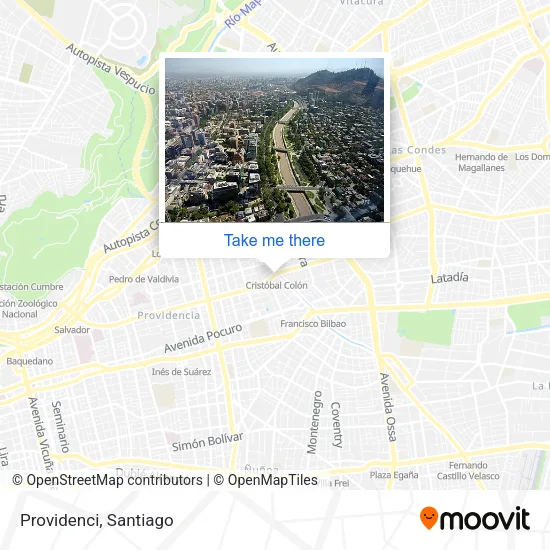 Providenci map
