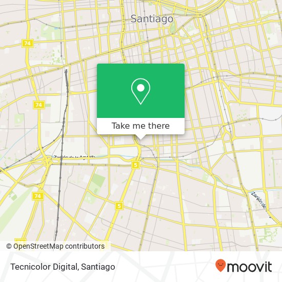 Tecnicolor Digital map