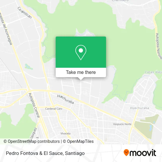 Pedro Fontova & El Sauce map