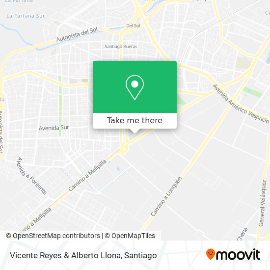 Vicente Reyes & Alberto Llona map