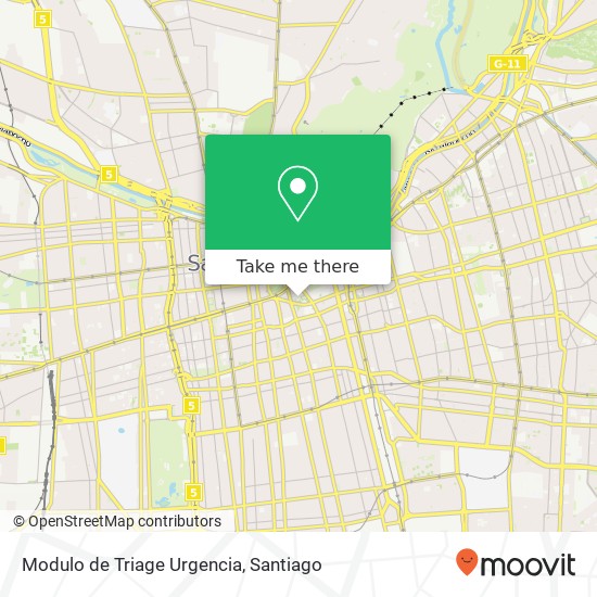 Modulo de Triage Urgencia map