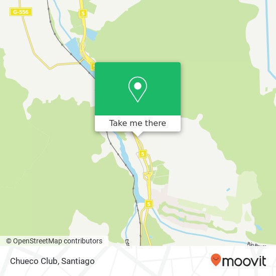 Chueco Club map