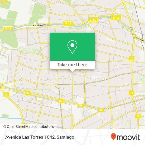 Avenida Las Torres 1042 map