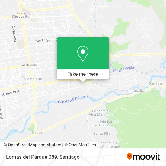 Lomas del Parque 089 map