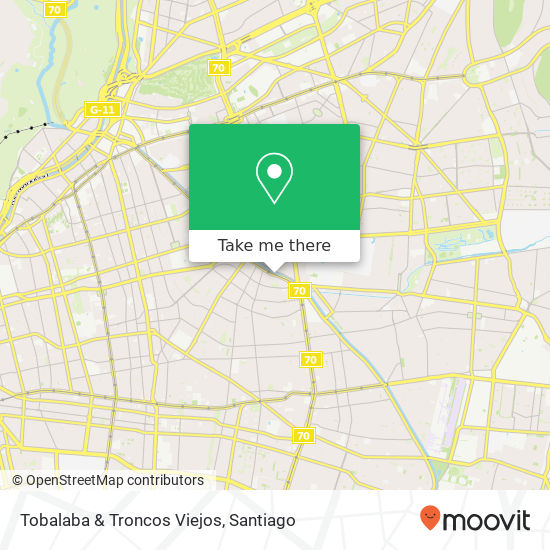 Tobalaba & Troncos Viejos map