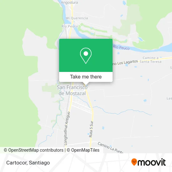 Cartocor map
