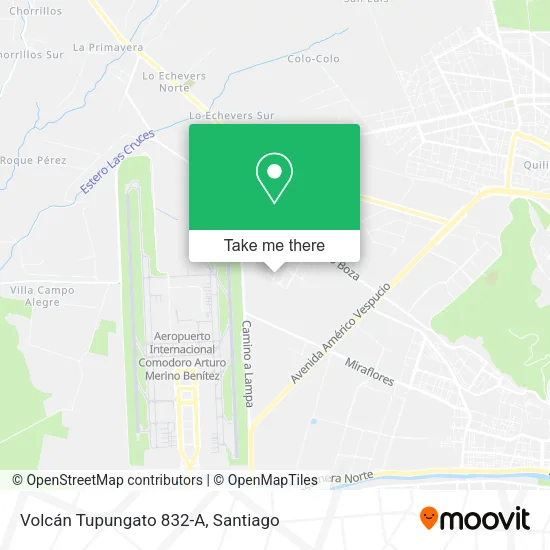 Mapa de Volcán Tupungato 832-A