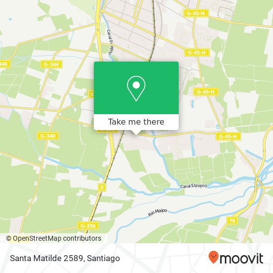 Santa Matilde 2589 map