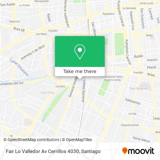 Fair Lo Valledor Av Cerrillos 4030 map