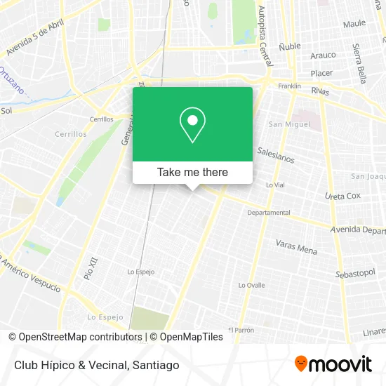 Club Hípico & Vecinal map