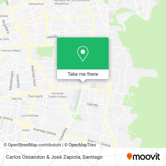 Carlos Ossandon & José Zapiola map