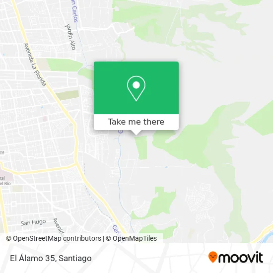 El Álamo 35 map