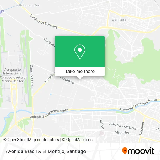 Avenida Brasil & El Montijo map