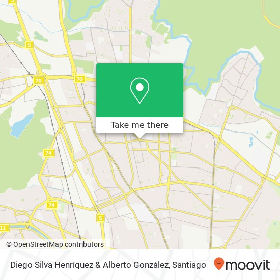 Diego Silva Henríquez & Alberto González map