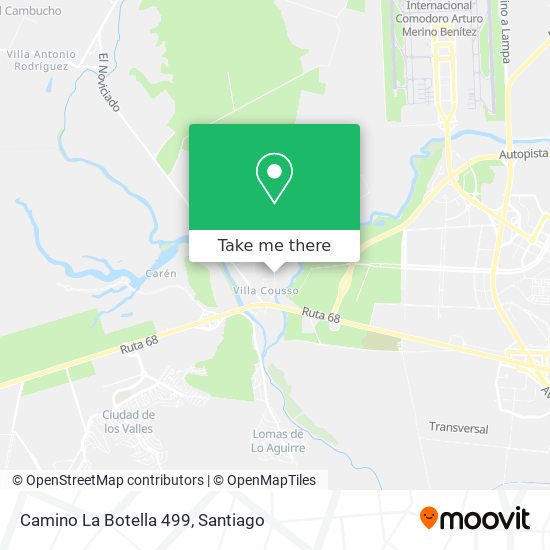 Camino La Botella 499 map