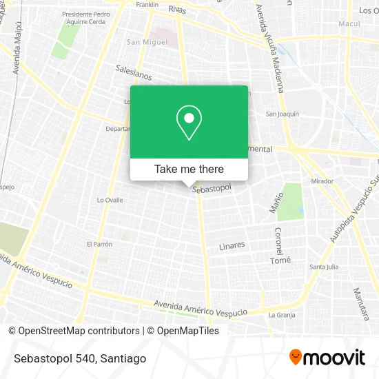 Sebastopol 540 map