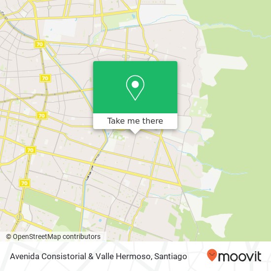 Mapa de Avenida Consistorial & Valle Hermoso