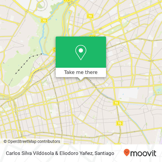 Carlos Silva Vildósola & Eliodoro Yañez map