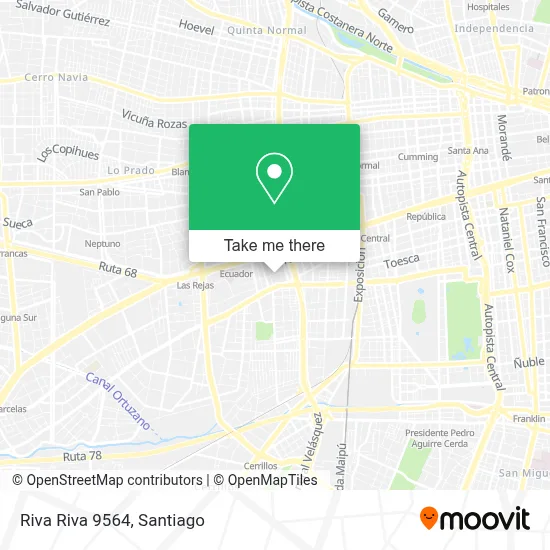 Riva Riva 9564 map