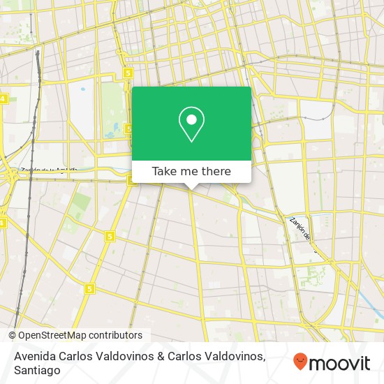 Avenida Carlos Valdovinos & Carlos Valdovinos map