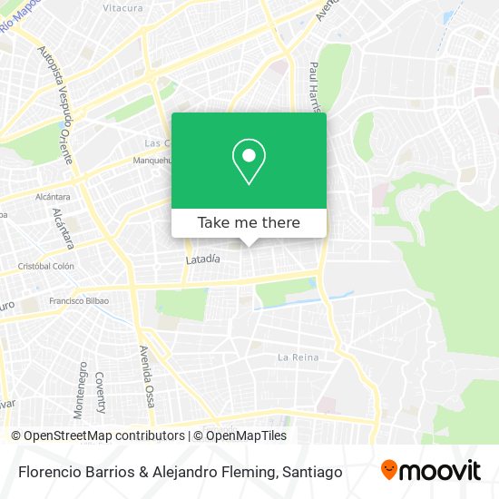 Florencio Barrios & Alejandro Fleming map