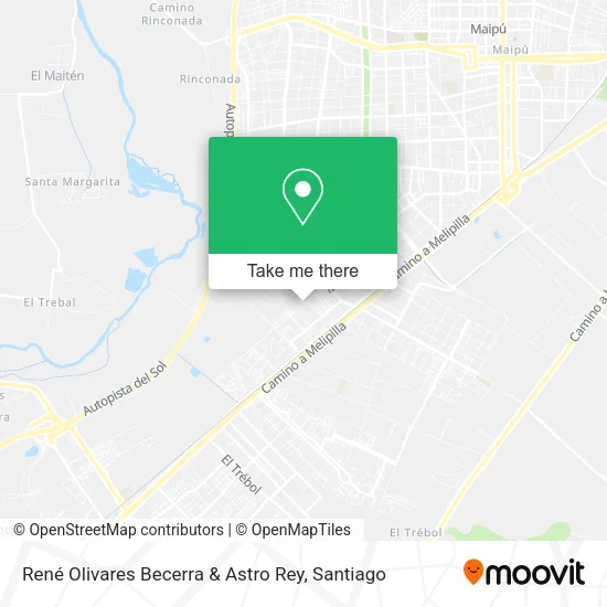 René Olivares Becerra & Astro Rey map