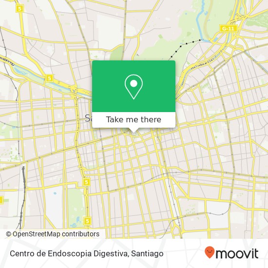 Centro de Endoscopia Digestiva map