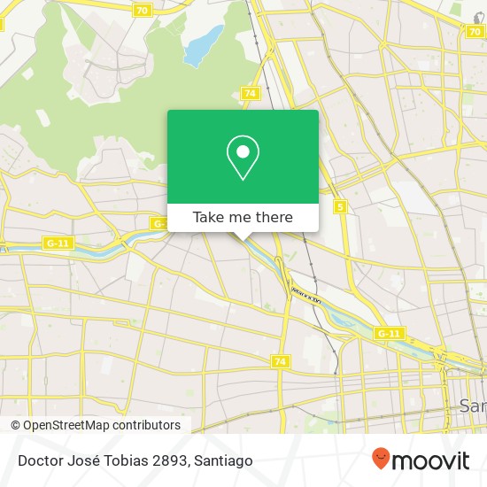 Doctor José Tobias 2893 map