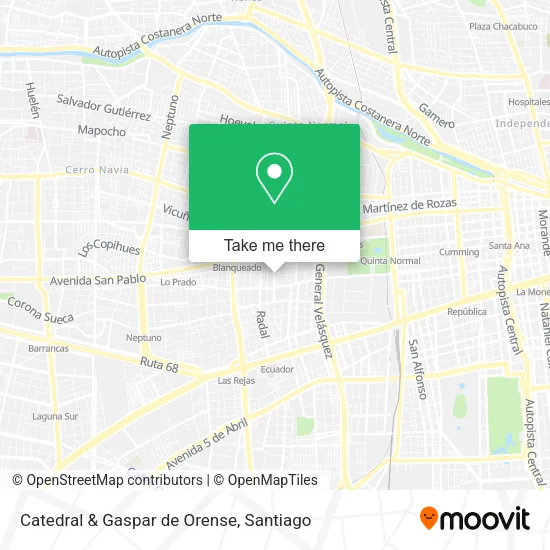 Catedral & Gaspar de Orense map