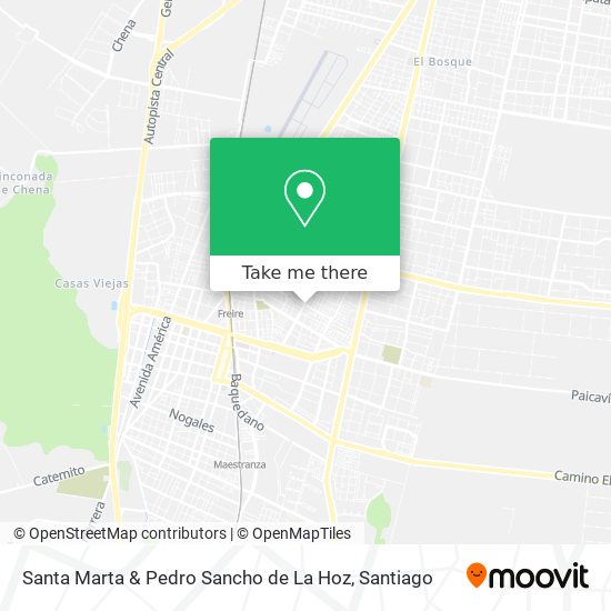 Santa Marta & Pedro Sancho de La Hoz map