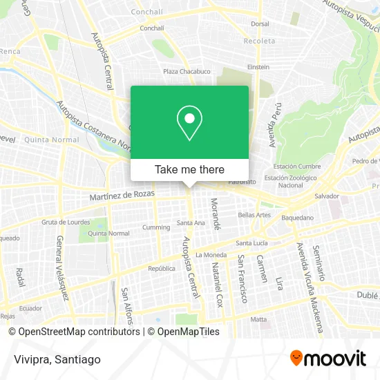 Vivipra map