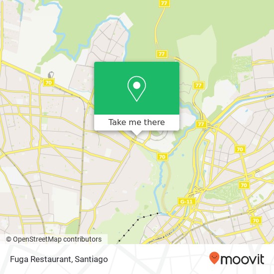 Fuga Restaurant map