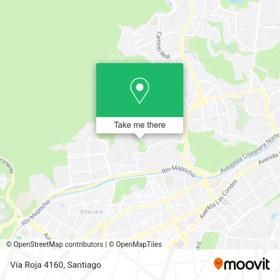 Vía Roja 4160 map