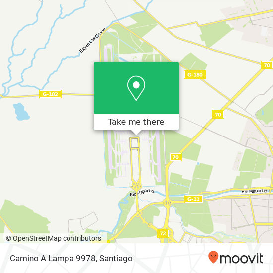 Camino A Lampa 9978 map